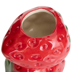 Vase Fruity Pastèque en céramique 10,5x8,5x19,8 cm