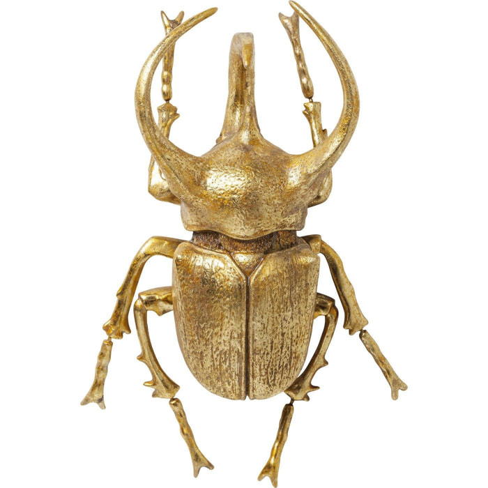 Déco murale Atlas Beetle dorée Kare Design
