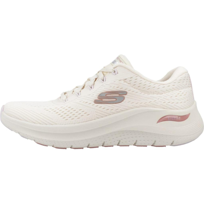 Sneakers De  Mujer Arch Fit 2.0 Big League Beis