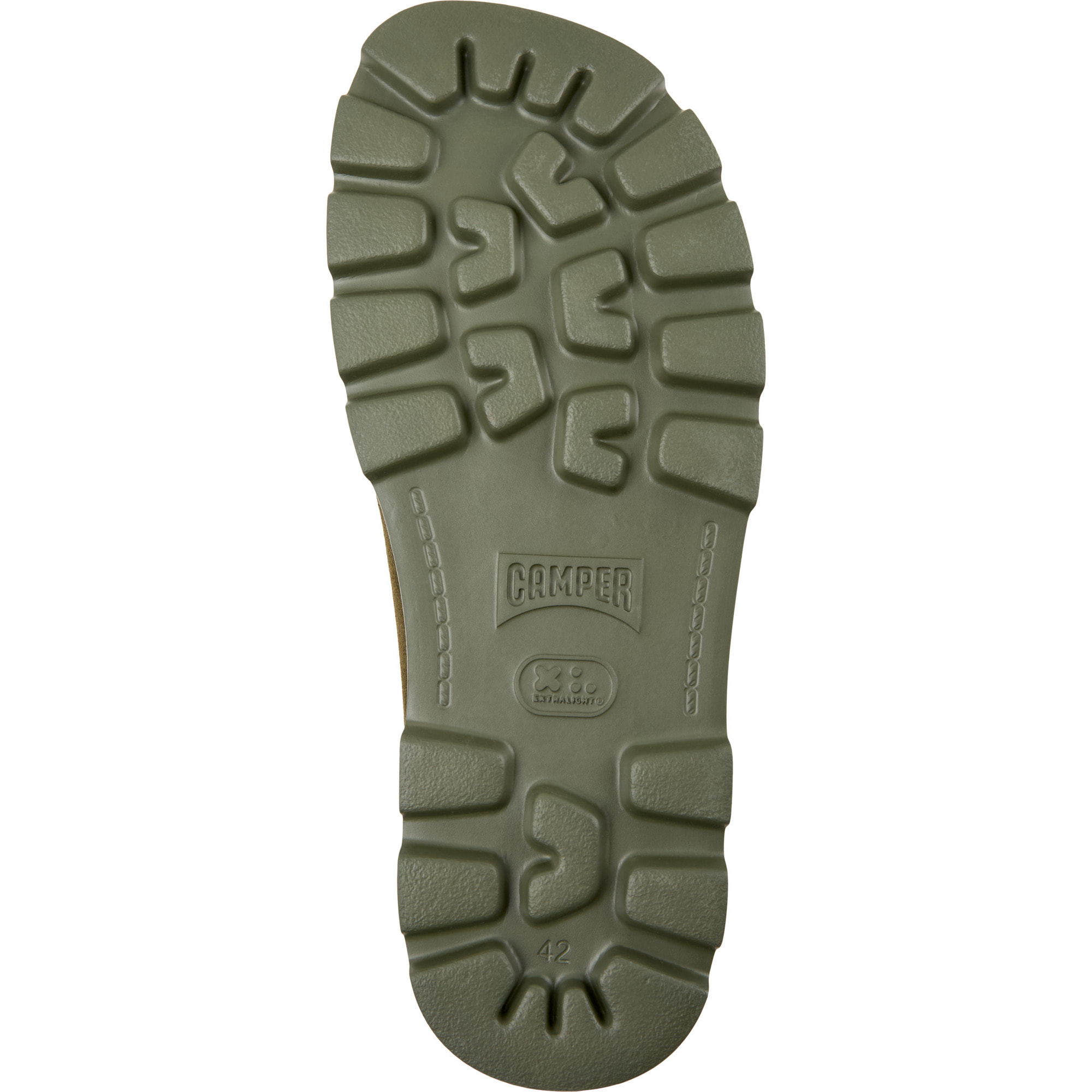 Sandali - CAMPER Brutus Sandal - Verde - Pelle scamosciata