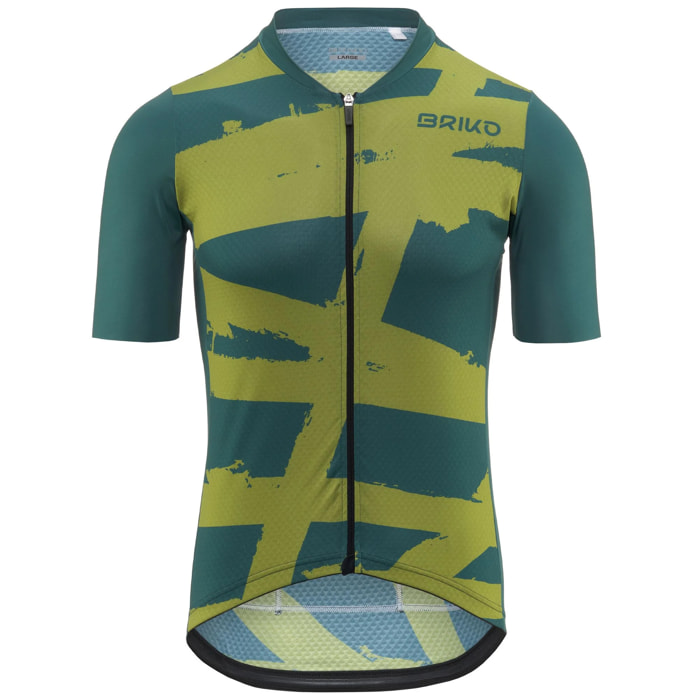 Briko - Maglie gioco, Uomo, Verde - JERSEYKO TRACE