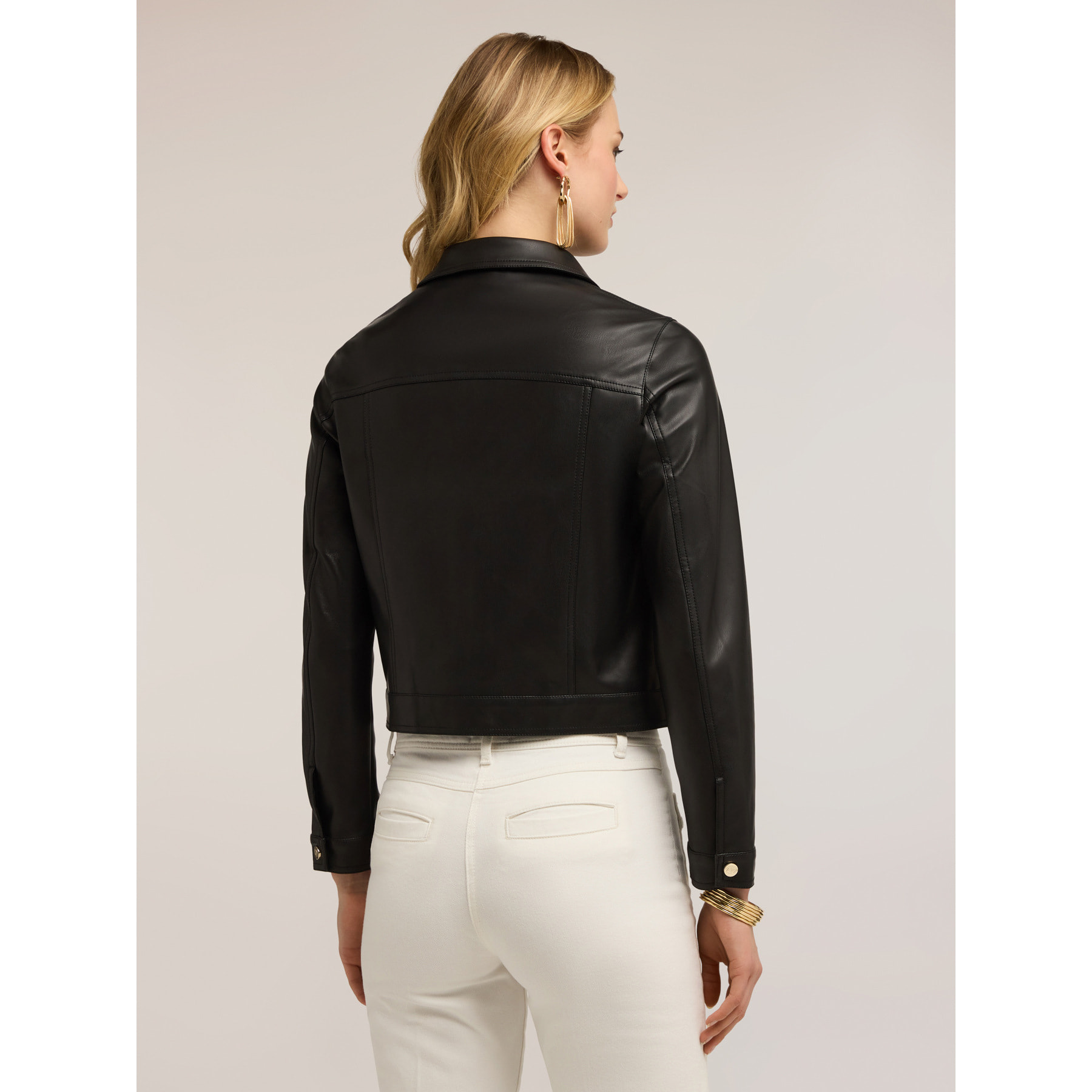 Motivi - Giubbotto corto con tasche - Nero