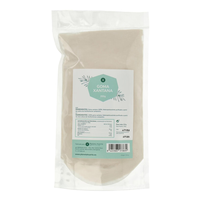 Goma xantana sin gluten Planeta Huerto 200 g