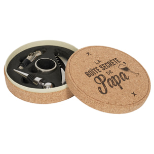 Coffret A Vin 4 Pieces Papa Liege