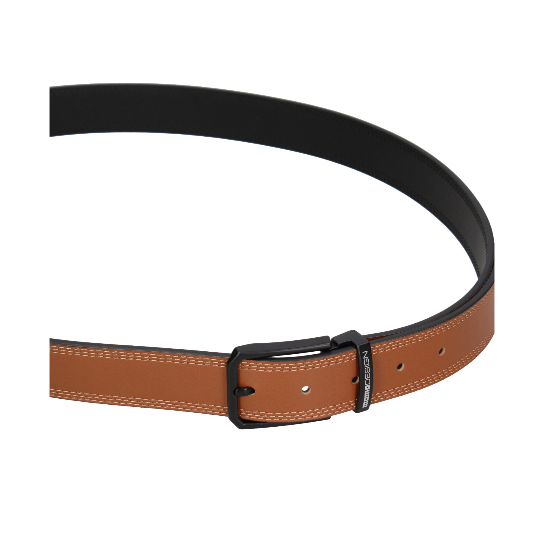 Cintura da uomo in vera pelle Made in Italy - Modello Erevan Plus