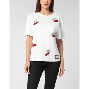 PHILIPP PLEIN T-Shirt Man Fit CHERRIES