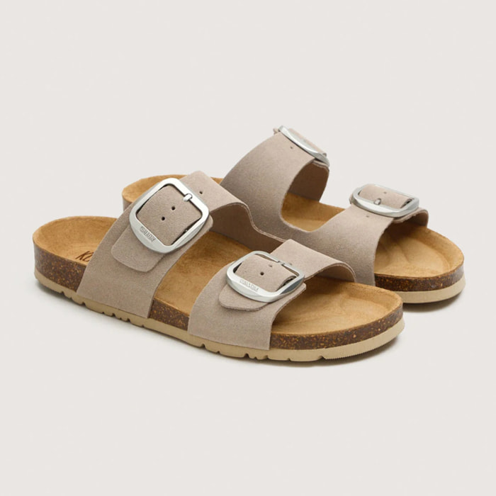Sandalia Bio Gris Piedra - Emerald