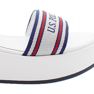 U.S. Polo Assn. - Sandali GLORY010W/5Y1 in sintetico per donna