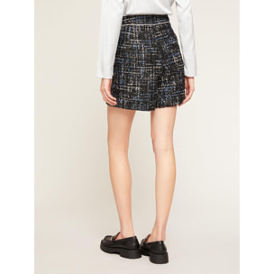 Motivi - Shorts in tweed lurex - Blu