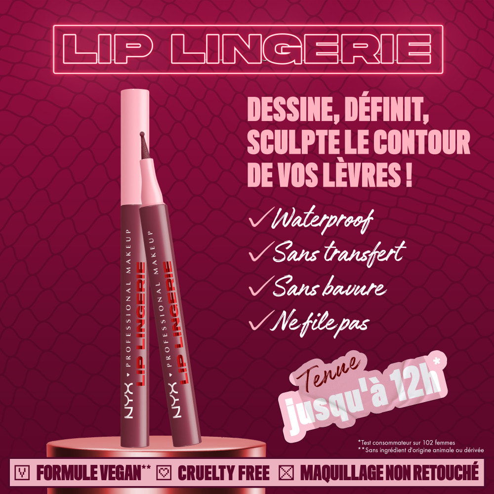 NYX Professional Makeup Lip Lingerie Liner HOT & HEAVY