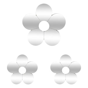 Set de 3 Miroirs Ajol 21x21cm