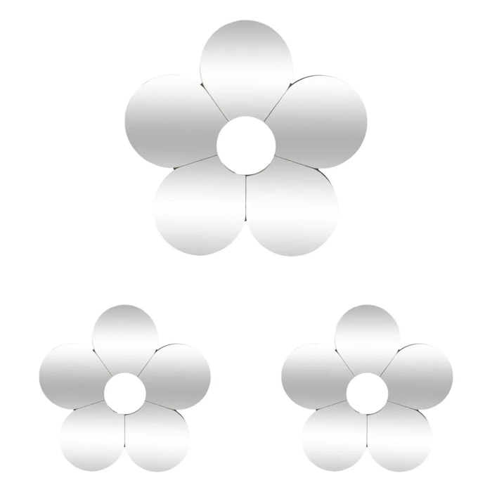 Set de 3 Miroirs Ajol 21x21cm