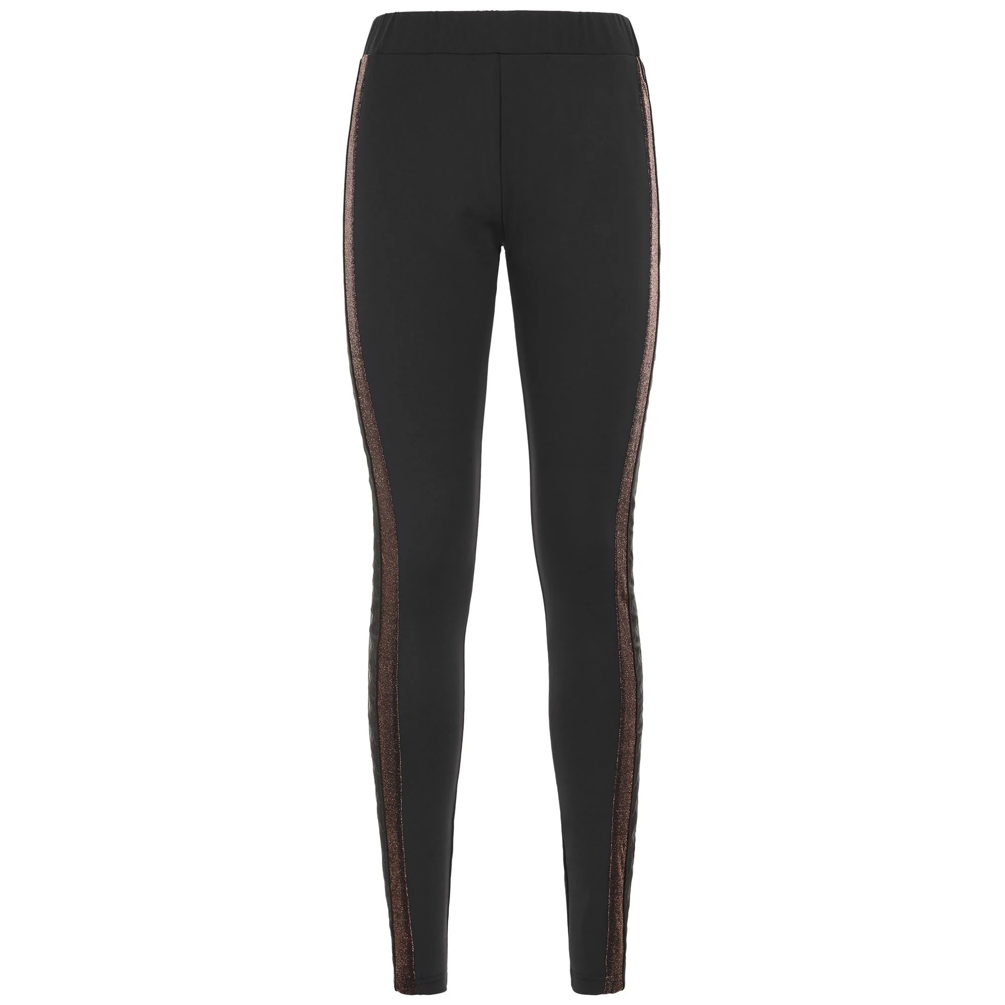 Kappa - Pantalones Mujer Negro - 222 Banda Sparkle Edik
