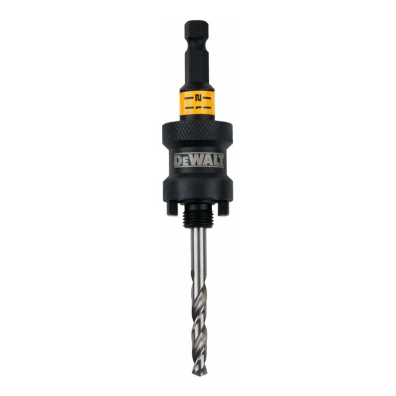 Mandrin à changement rapide pour scie cloche - Ø 10 mm 14-30 mm - DEWALT - DT20626-QZ