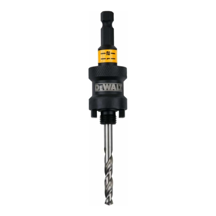 Mandrin à changement rapide pour scie cloche - Ø 10 mm 14-30 mm - DEWALT - DT20626-QZ