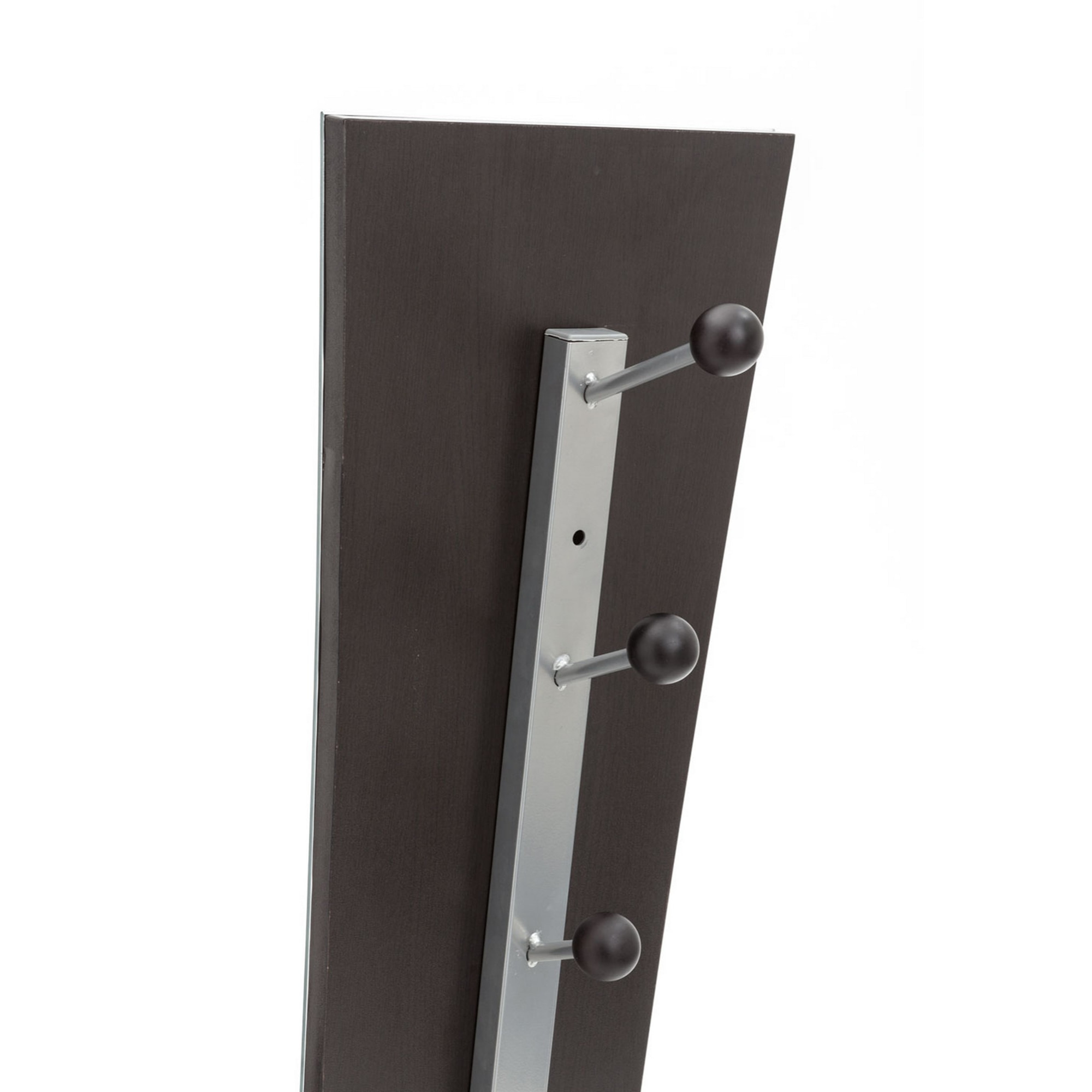 Tomasucci specchiera da terra con appendiabiti VANESSA silver