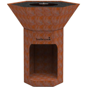 Brasero BARBECOOK Nestor Original barbecue au bois en acie