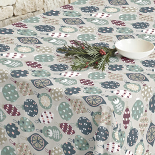 Nappe en résine Anti-tâches Merry Christmas 60