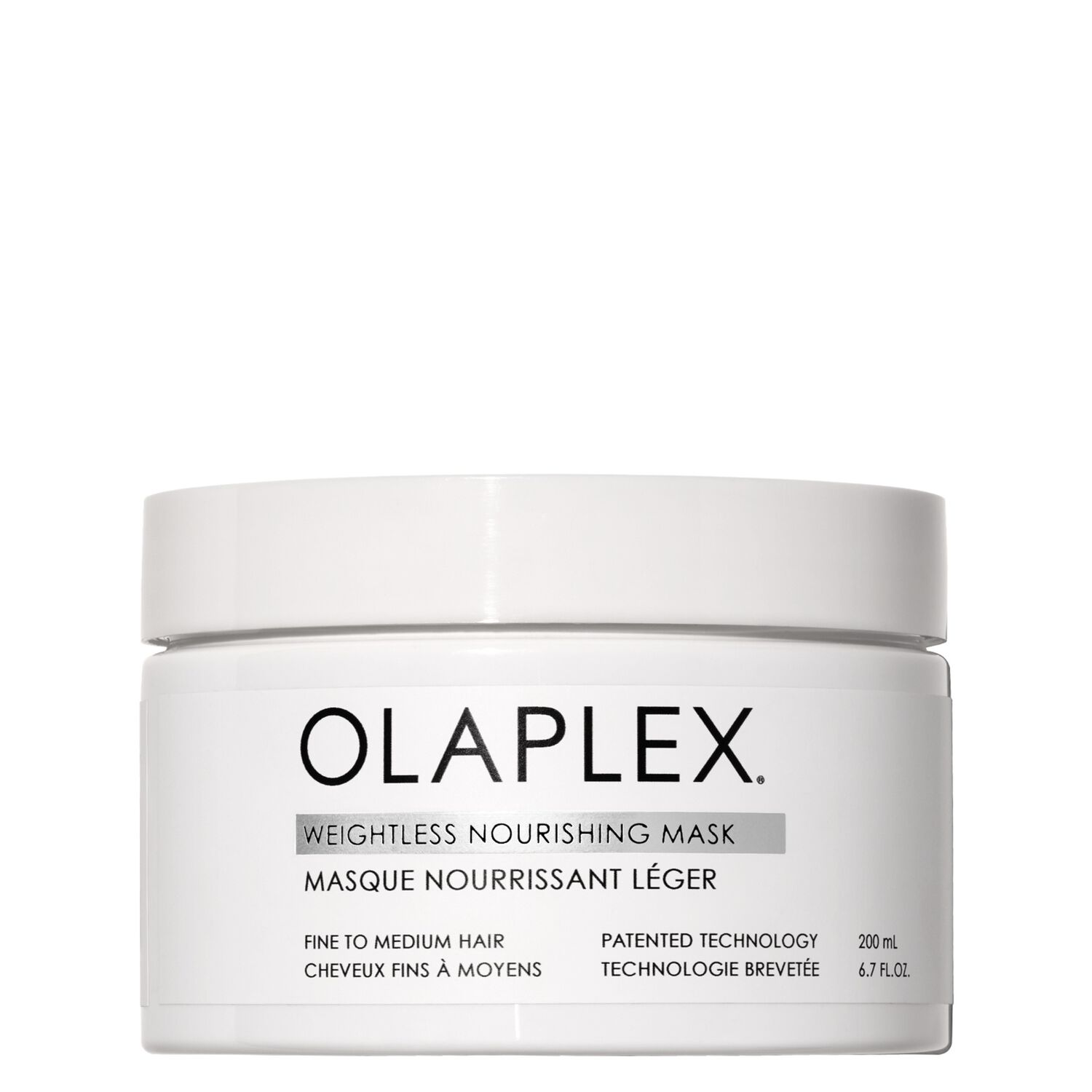 Masque Nourrissant Léger - Pour Cheveux Fins. Donne du Volume Sans Alourdir 200 ml