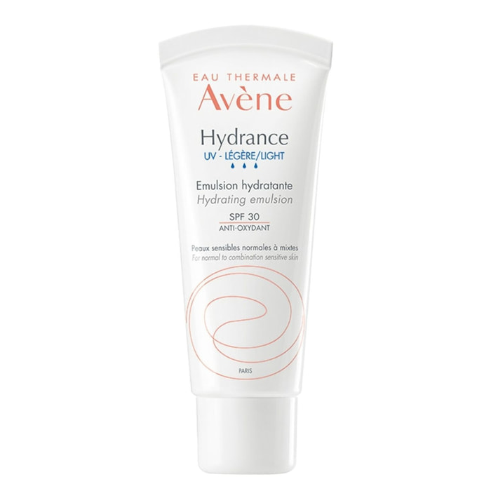 Hydrance UV Légère - Emulsion Hydratante SPF30 - Peaux Sensibles Normales à Mixtes 40 ml