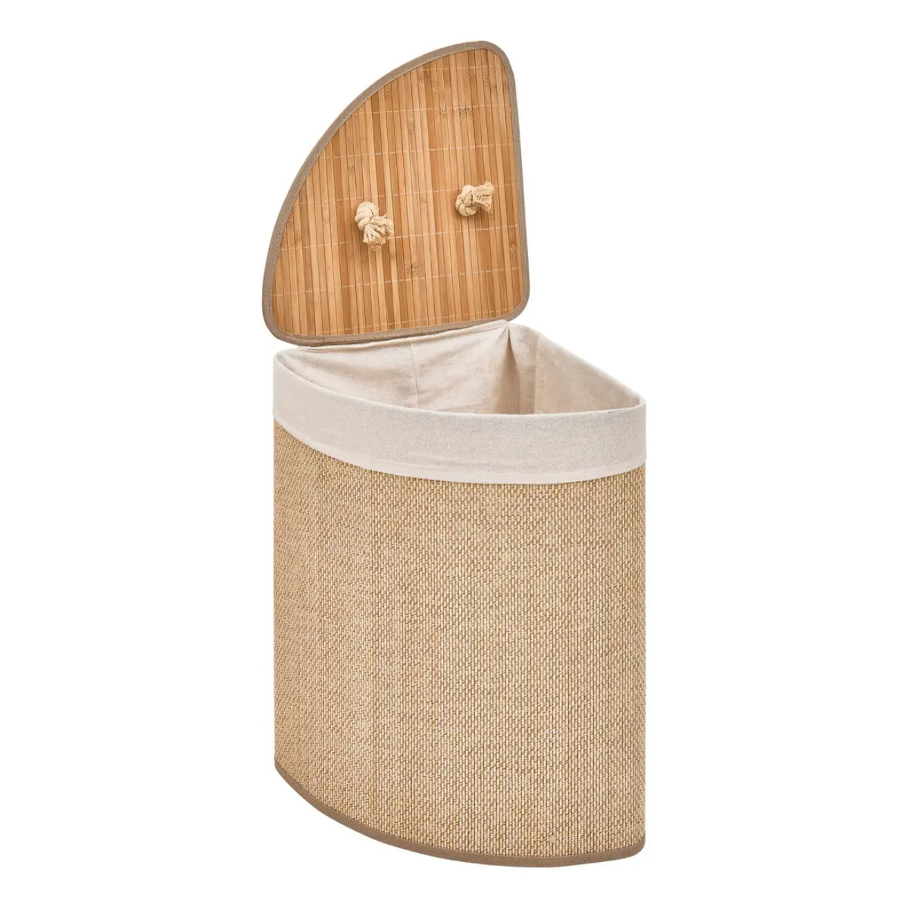 Panier à linge Stemy 48L blanc