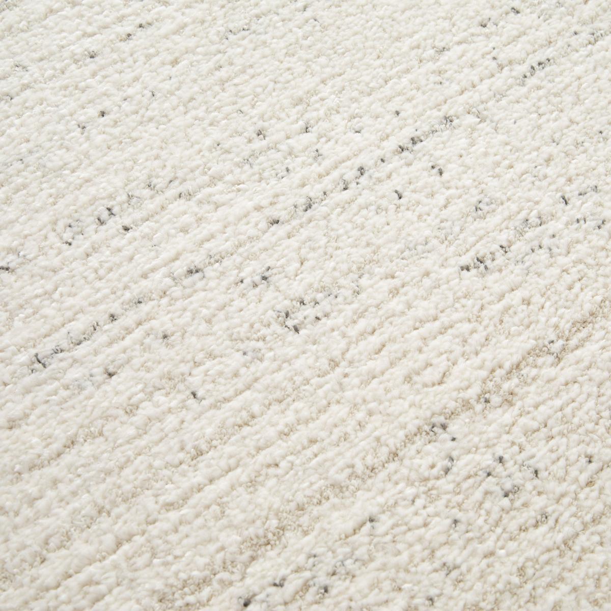 Tapis salon et chambre tissé motif faux uni DUGO