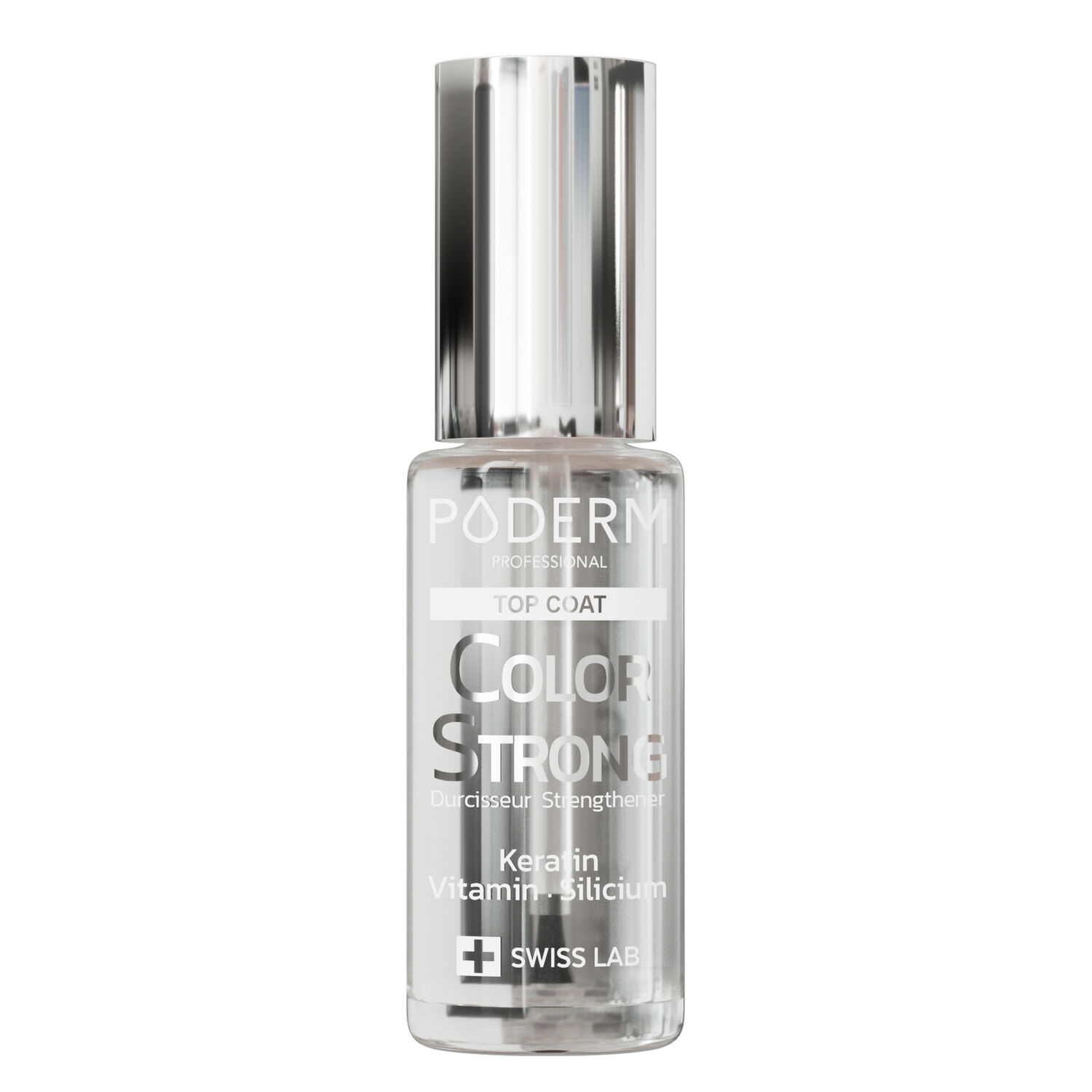 Color Strong - Top Coat Durcisseur Kératine, Vitamine & Silicium Gloss Éclat