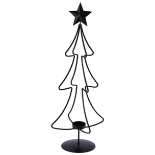 Portavelas navidad dixi metal 55cm