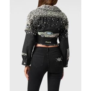 PHILIPP PLEIN Denim Jacket RACING