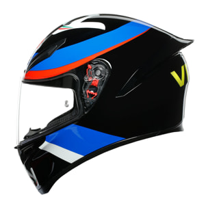 CASCO K1 VR46 SKY RACING TEAM BLACK/RED AGV