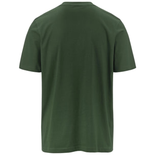Kappa - T-Shirts & Top Uomo Verde - Logo Amberis Dk