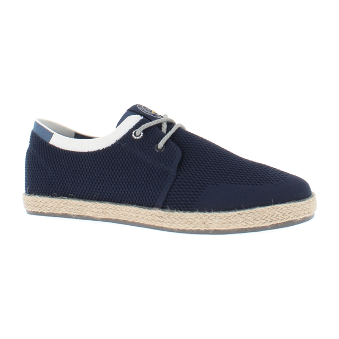 Armata di Mare Scarpe Uomo Espadrillas Stringate con Soletta Comfort AMU S24N523 Navy