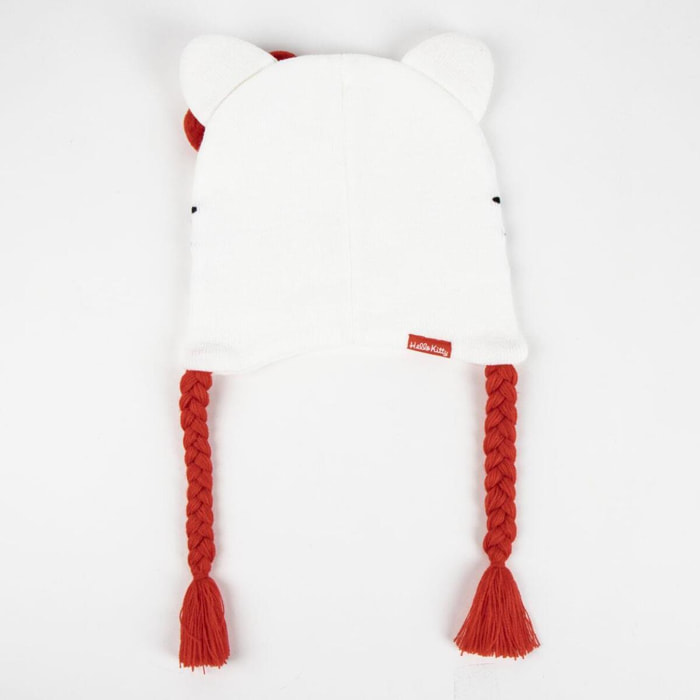 Gorro de punto infantil "Hello Kitty"
