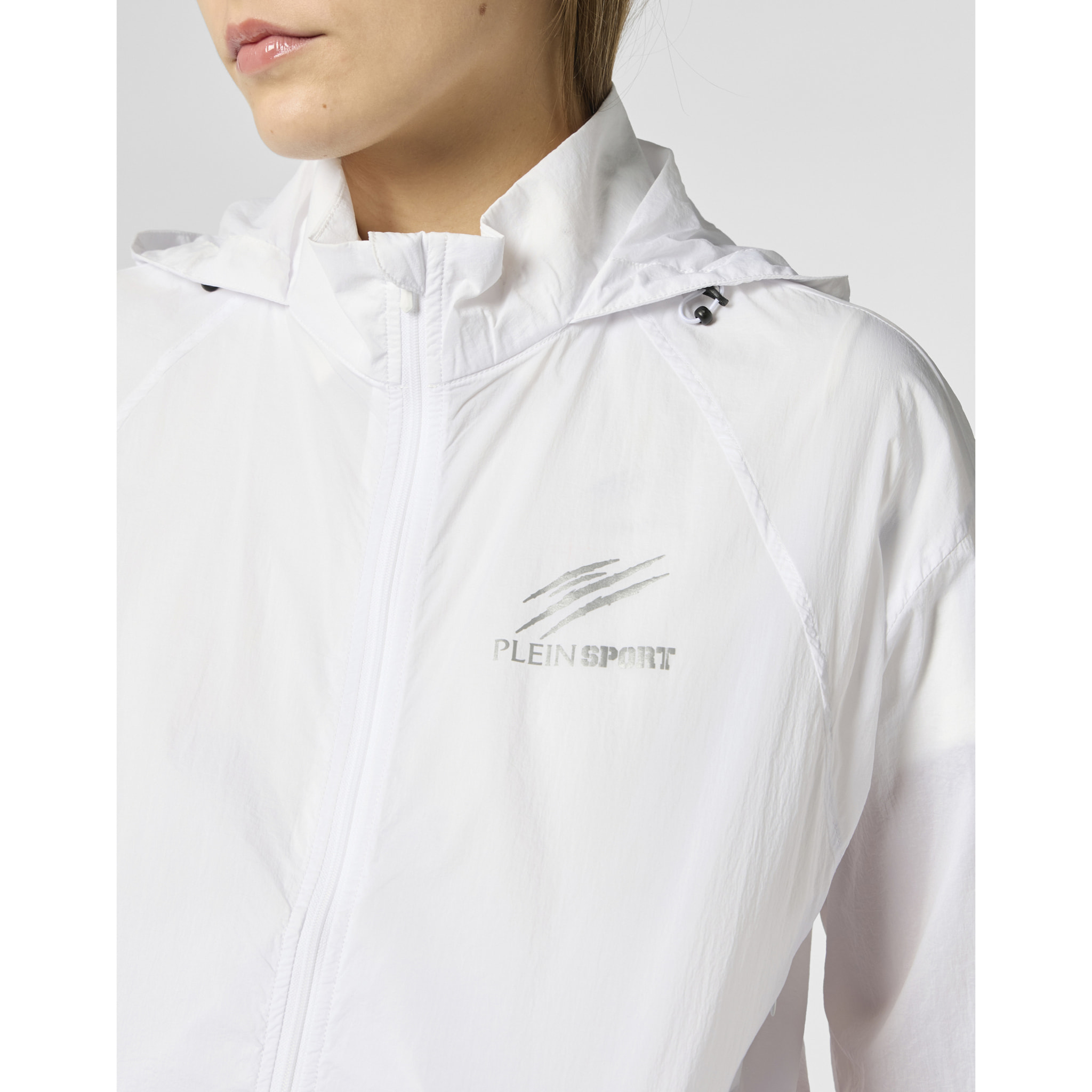 PLEIN SPORT Windbreaker Jacket Scratch