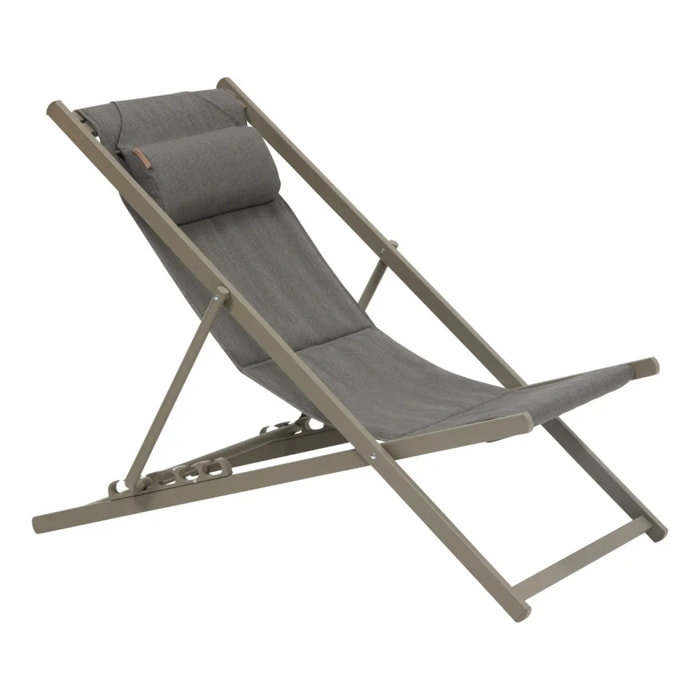 Chilienne de jardin empilable pliable Lunivia café