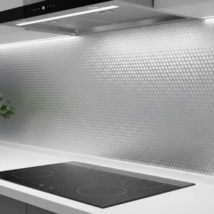 Rouleau adhésif aluminium au mètre - revêtement mural meuble de protection auto-adhésif étanche