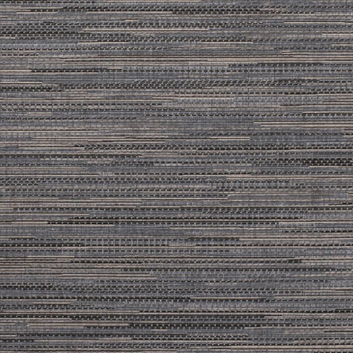 tapis entrée 80x150 tissé gris et marron rectangle motif faux uni SUSA 1