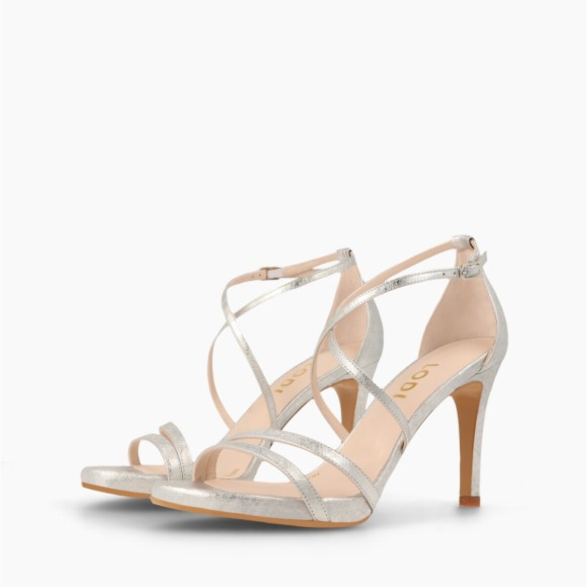 SANDALIAS PLATEADAS INRIKO-X