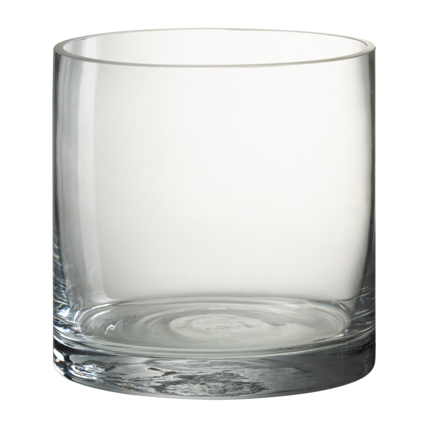 J-Line Vase Cylindrique Vola Verre Transparent Small