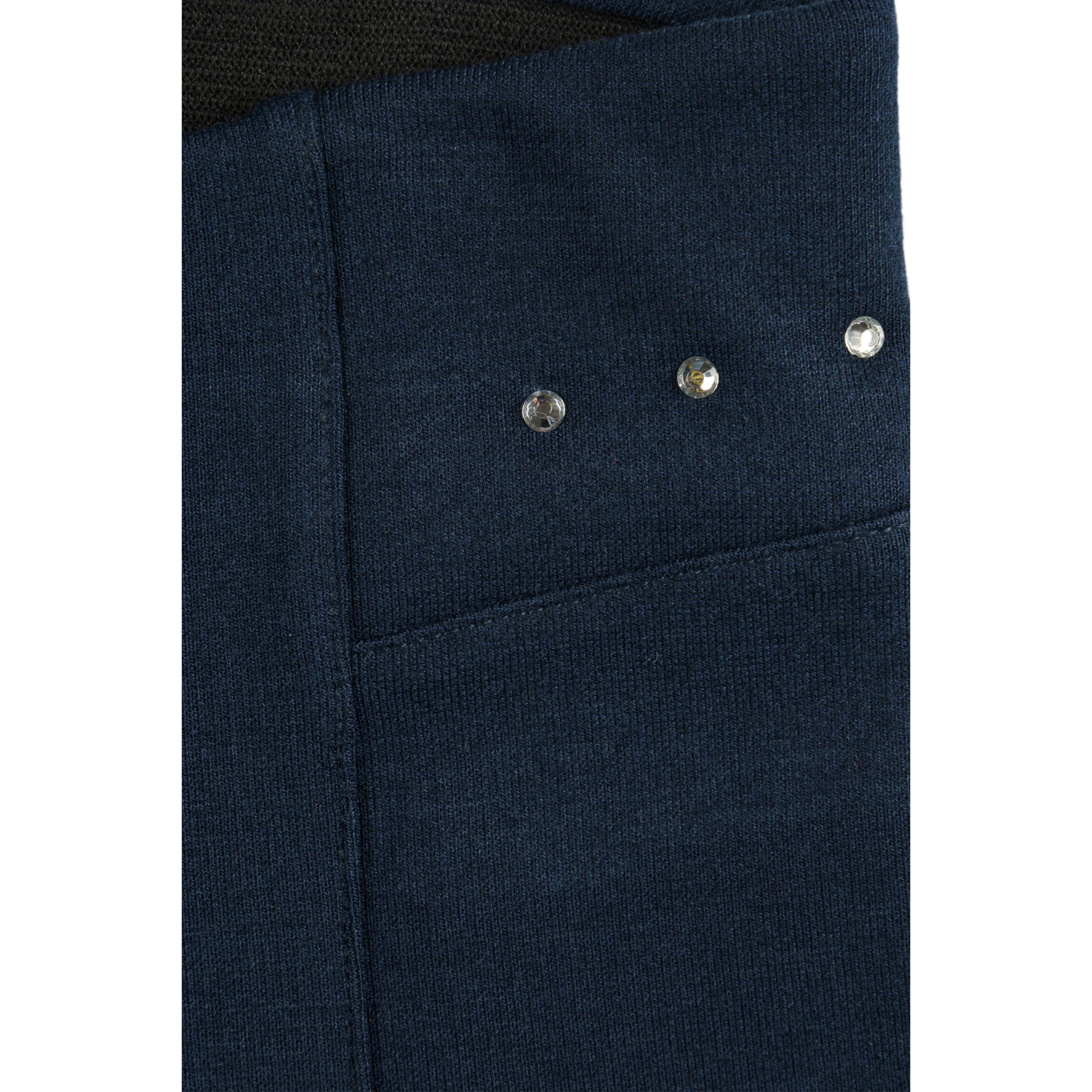 Pantaloni Da Bambina In Stile Navy