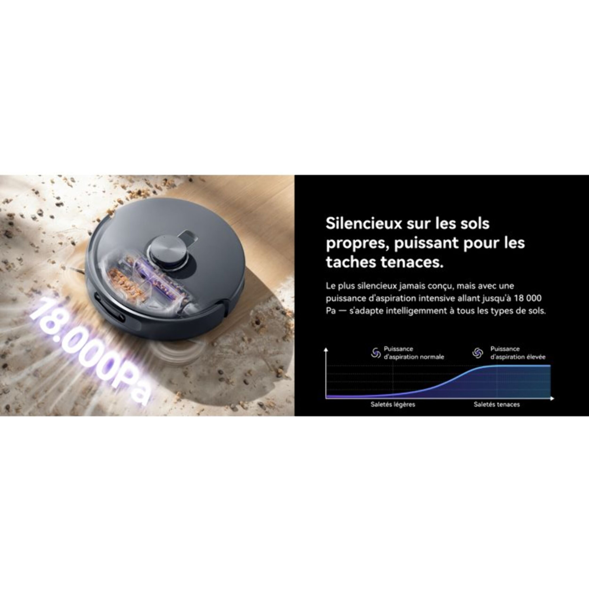 Robot Aspirateur Laveur NARWAL Freo Z10 Ultra station autonettoyante de vidage et remplissage automatiques