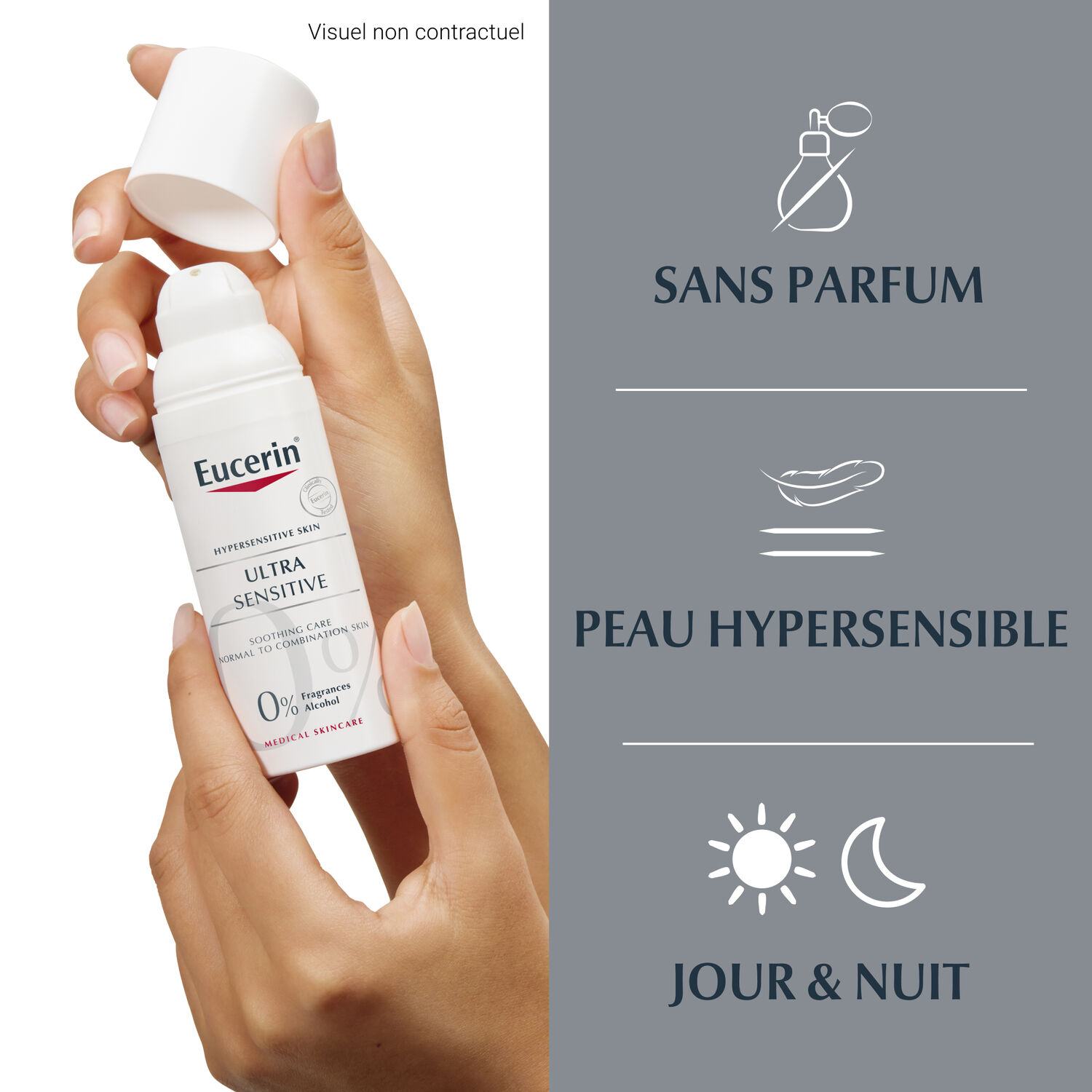 UltraSensible - Soin Calmant Nourissant Hydratant - Peaux Normales à Mixtes 50 ml