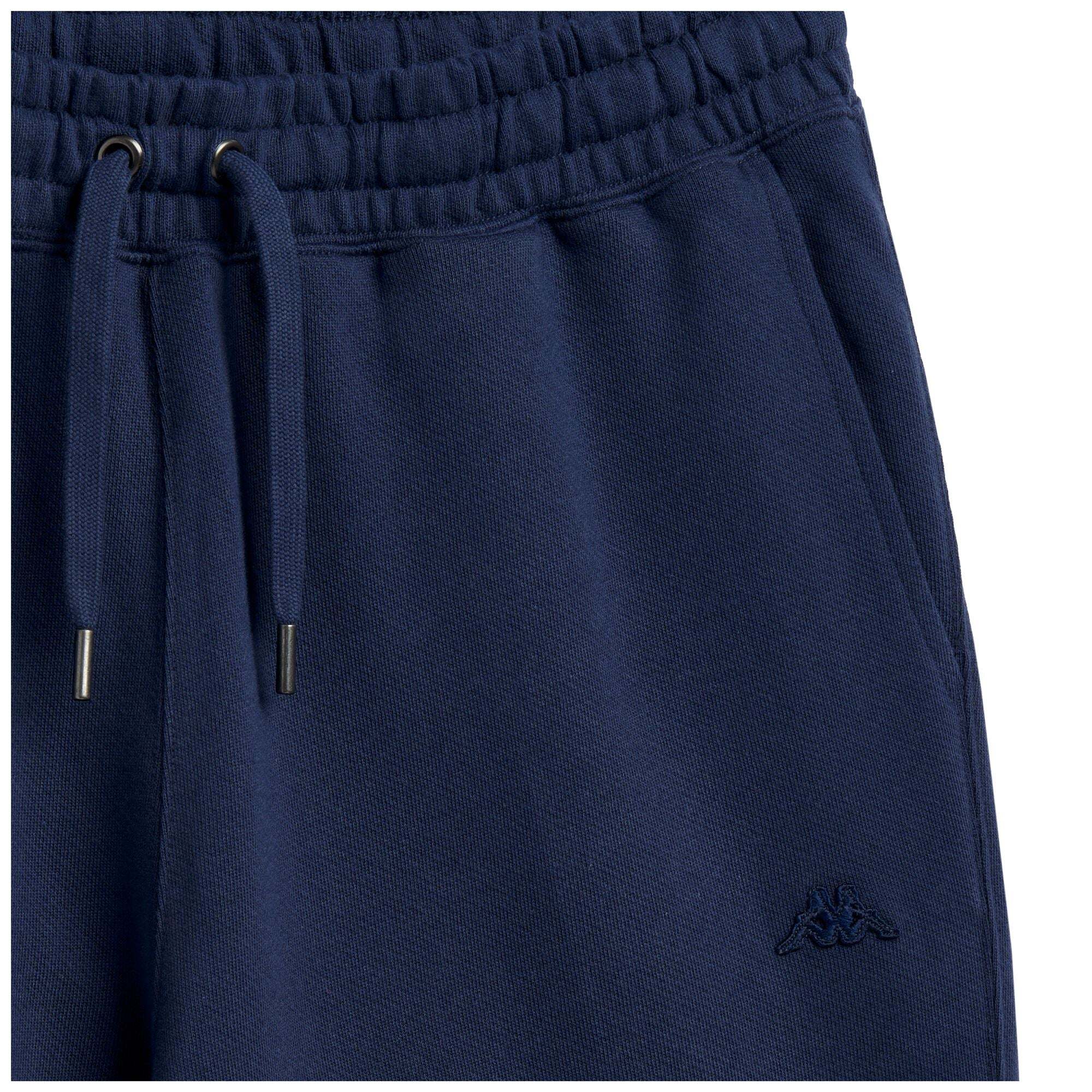 Kappa - Pantalones cortos Hombre Azul - Kochab French Terry