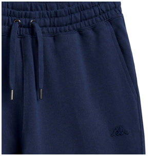 Kappa - Pantalones cortos Hombre Azul - Kochab French Terry