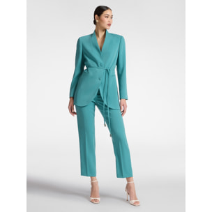 Elena Mirò - Pantalones de cady - Verde claro