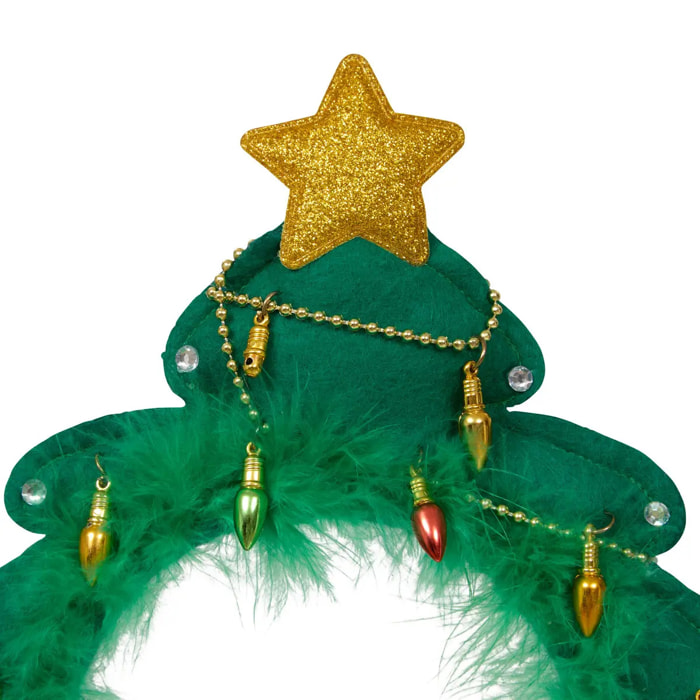 Serre-tête de Noël adulte motif sapin