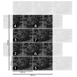 Carta da Parati Nuvole Vintage