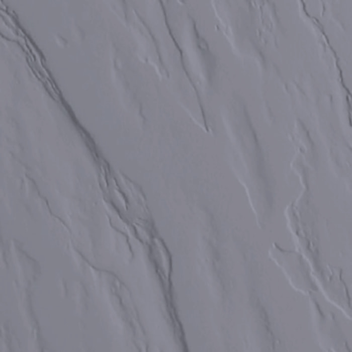 Receveur KINEDO découpable Kinerock Evo biolex rectangle gris pierre