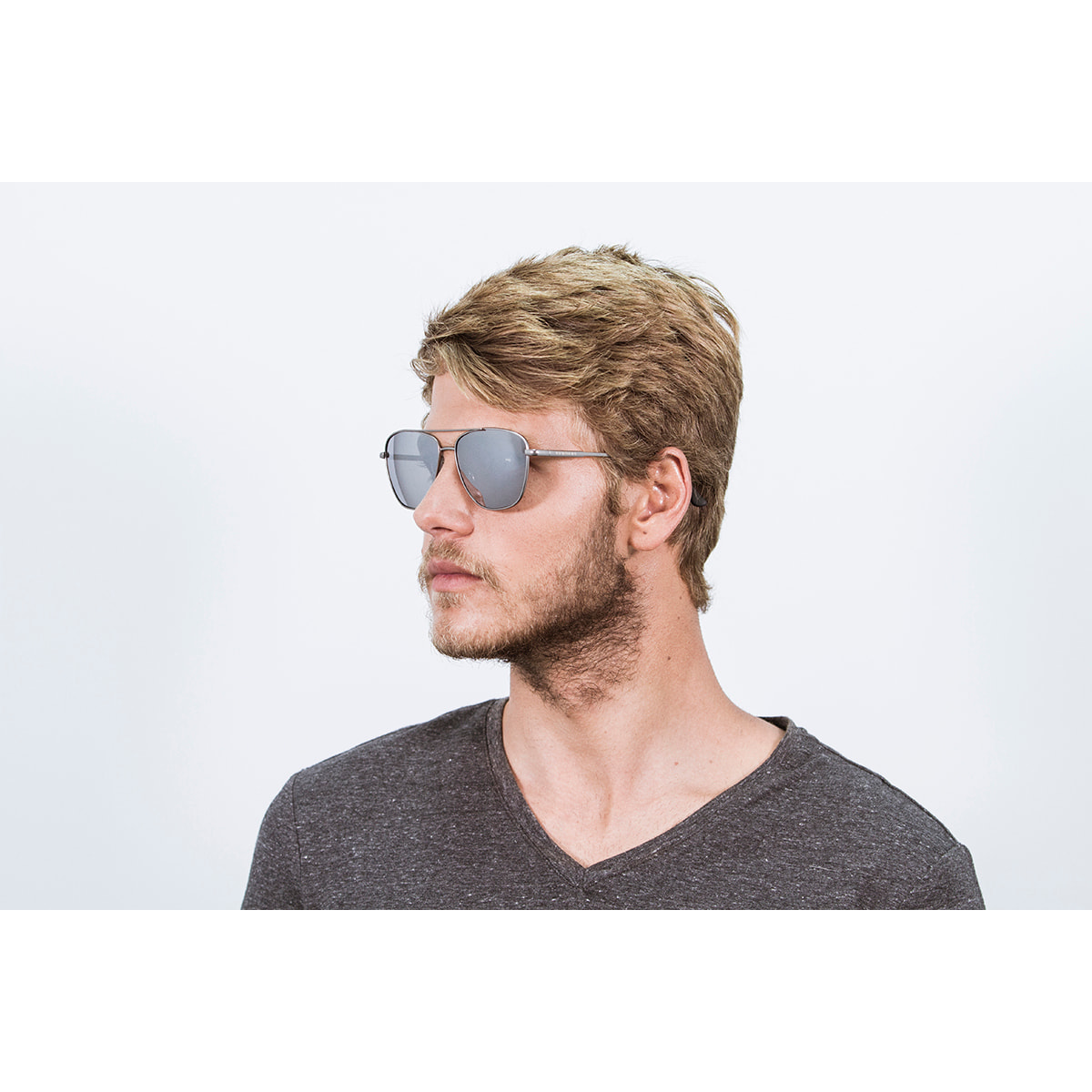 GAFAS DE SOL SUNPERS SAN FRANCISCO AVIATOR de color Plateado