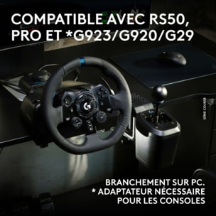 Levier de vitesses LOGITECH RS H-SHIFTER - BLACK